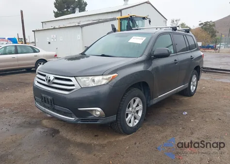 2012 Toyota Highlander Se z USA, uszkodzony, nr VIN 5TDZA3EH9CS024514